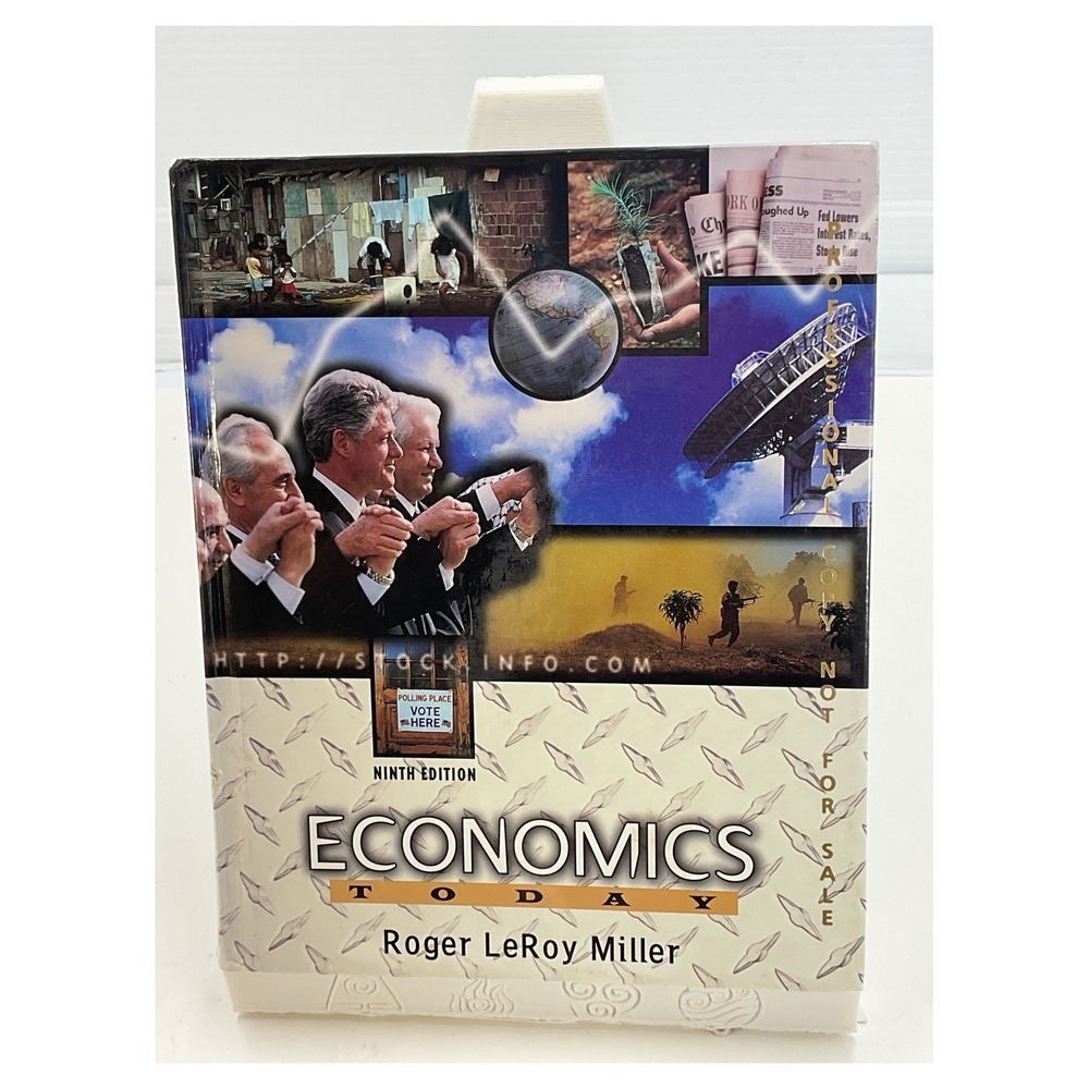 Economics Today Ninth Edition by‎ Roger LeRoy Miller Hardcover